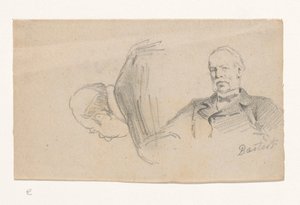 Minister J.N. Bastert, 1887 von Johan Michaël Schmidt Crans