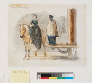 „Erinnerung aus der Reithalle. 22. März 1844.“