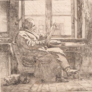 Justizrat Emanuel Bonnevie von Johan Thomas Lundbye