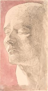 Studie nach Napoleons Totenmaske