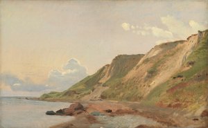 Studie von Klippen an der Südküste von Refsnæs