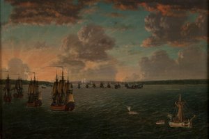 Die Schlacht von Wyborg Bay am 3. Juli 1790, 1791