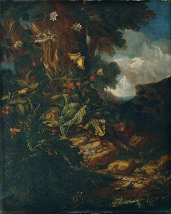 Landschaft mit Reptilien und Insekten (II)