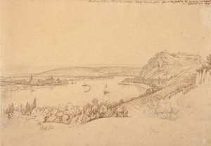 Festung Ehrenbreitstein von Johann Adam Klein