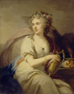 Porträt von Prinzessin Ekaterina Fyodorovna Dolgorukova 1769-1849 als Hebe von Johann Baptist von Lampi the Elder