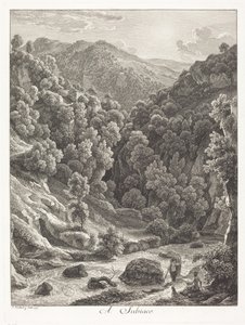 In Subiaco (bei Subiaco) von Johann Christian Reinhart
