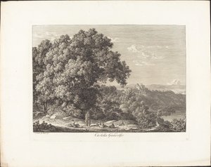 Castel Gandolfo von Johann Christian Reinhart