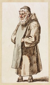 Der Eremit auf dem Epomeo auf der Insel Ischia von Johann Christian Reinhart