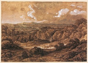 Felsige Waldlandschaft von Johann Christian Reinhart