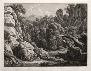 Heroische Landschaft: Landschaft mit der Versuchung Christi