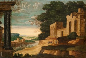 Klassische Landschaft von Johann Christian Reinhart