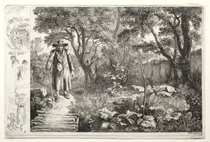 Der alte Mann vor der Knüppelsteg, 1819