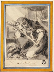 Beata Humbelina mit Kruzifix, ca. 1700
