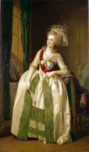 Porträt der Prinzessin Natalya Vladimirovna Saltykova von Johann Friedrich August Tischbein