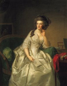 Porträt von Prinzessin Frederika Sophia Wilhelmina (1751-1820) von Johann Friedrich August Tischbein