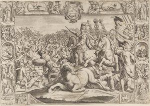 Allegorie auf Urban VIII., Papst (Maffeo Barberini 1623-1644)