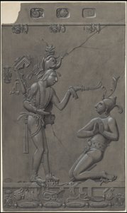 Eine Sammlung von Waldecks Originalkunstwerken aus Mesoamerika, Box 2 von 22 von Johann Friedrich Maximilian von Waldeck