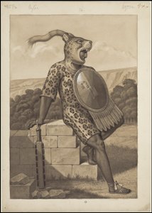 Eine Sammlung von Waldecks Originalkunstwerken aus Mesoamerika, Box 3 von 22 von Johann Friedrich Maximilian von Waldeck