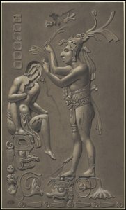 Eine Sammlung von Waldecks Originalkunstwerken aus Mesoamerika, Box 4 von 22 von Johann Friedrich Maximilian von Waldeck