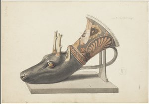 Eine Sammlung von Waldecks Originalkunstwerken aus Mesoamerika, Box 4 von 22 von Johann Friedrich Maximilian von Waldeck