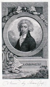 Adalbert Gyrowetz 1793 von Johann Georg Mansfeld