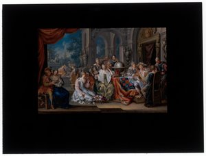 Allegorie der fünf Sinne von Johann Georg Platzer