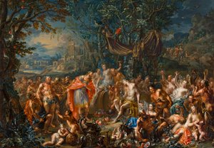 Bacchus und König Midas