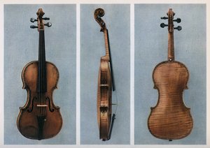 Violine, Nicola Amati, Cremona, siebzehntes Jahrhundert, 1948 von Johann Georg Platzer