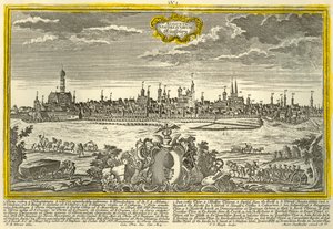 Augsburg, um 1740 von Johann Georg Ringlin