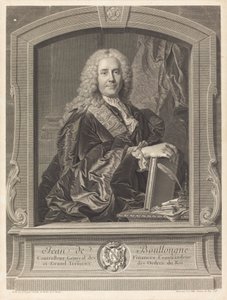 Jean de Boullongne von Johann Georg Wille after Hyacinthe Rigaud