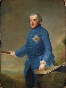 Porträt von Friedrich II. von Preußen 1712-1786, 1763