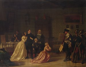 Die Verhaftung eines Patriziers während des Dreißigjährigen Krieges von Johann Geyer