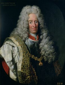 Graf Alois Thomas Raimund von Harrach, Vizekönig von Neapel (1669-1742) von Johann Gottfried Auerbach