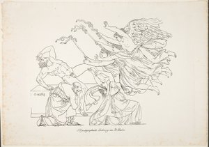 Verfolgung des Orestes von Johann Gottfried Schadow