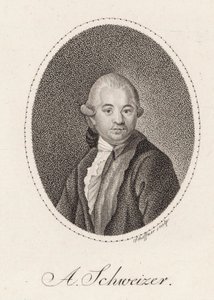 Porträt des Komponisten Anton Schweitzer 1735-1787, 1785