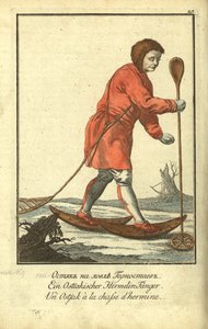 Ostyak auf Hermelinjagd, 1799