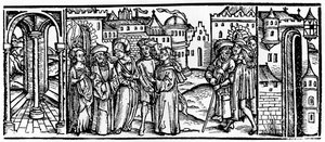 Ein Foliant aus Boethius, Trost der Philosophie