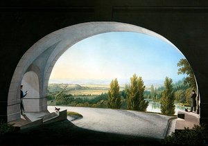 Wilhelmshöhe, Kassel, Deutschland von Johann Heinrich II Bleuler