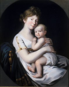 Kronprinzessin Luise von Preußen mit Kronprinz Friedrich Wilhelm IV., 1796