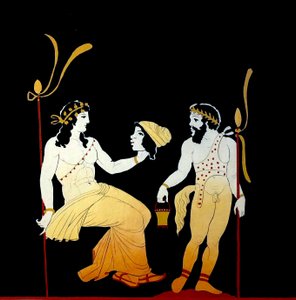 Dionysos hält die Maske, ca. 1796 von Johann Heinrich Wilhelm Tischbein