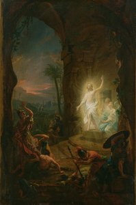 Die Auferstehung, 1763 von Johann Heinrich Wilhelm Tischbein