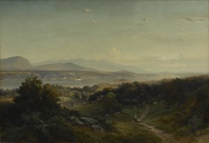 Landschaft, Hyde Park, New York, 1859