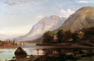 Hudson River bei Cold Spring von Johann Hermann Carmiencke