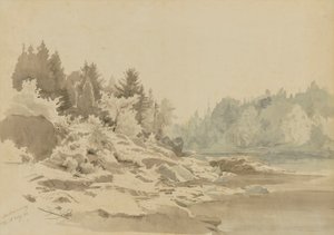 Montmorency-Fluss, Quebec von Johann Hermann Carmiencke