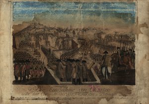 Die Eroberung von Ochakov durch Prinz Grigory Potemkin am 17. Dezember 1788, 1788