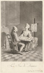 Das Dame-Spiel von Johann Jacobus Haid