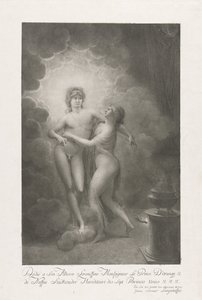 Allegorie auf die Hochzeit von Wilhelm V. und Wilhelmina von Preußen, 1767 von Johann Joseph Friedrich Langenhöffel