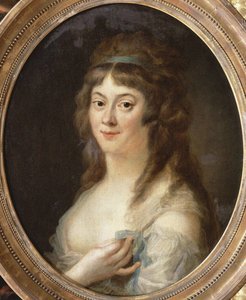 Porträt von Madame Roland 1754-1793, 1792