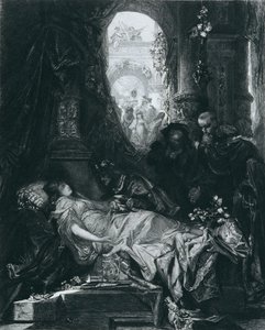 Die scheintote Julia Capulet von Johann Klaus