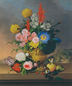 Stillleben mit Blumenstrauß